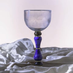 Calice di quarzo bianco Bacco di Obsydian Stone