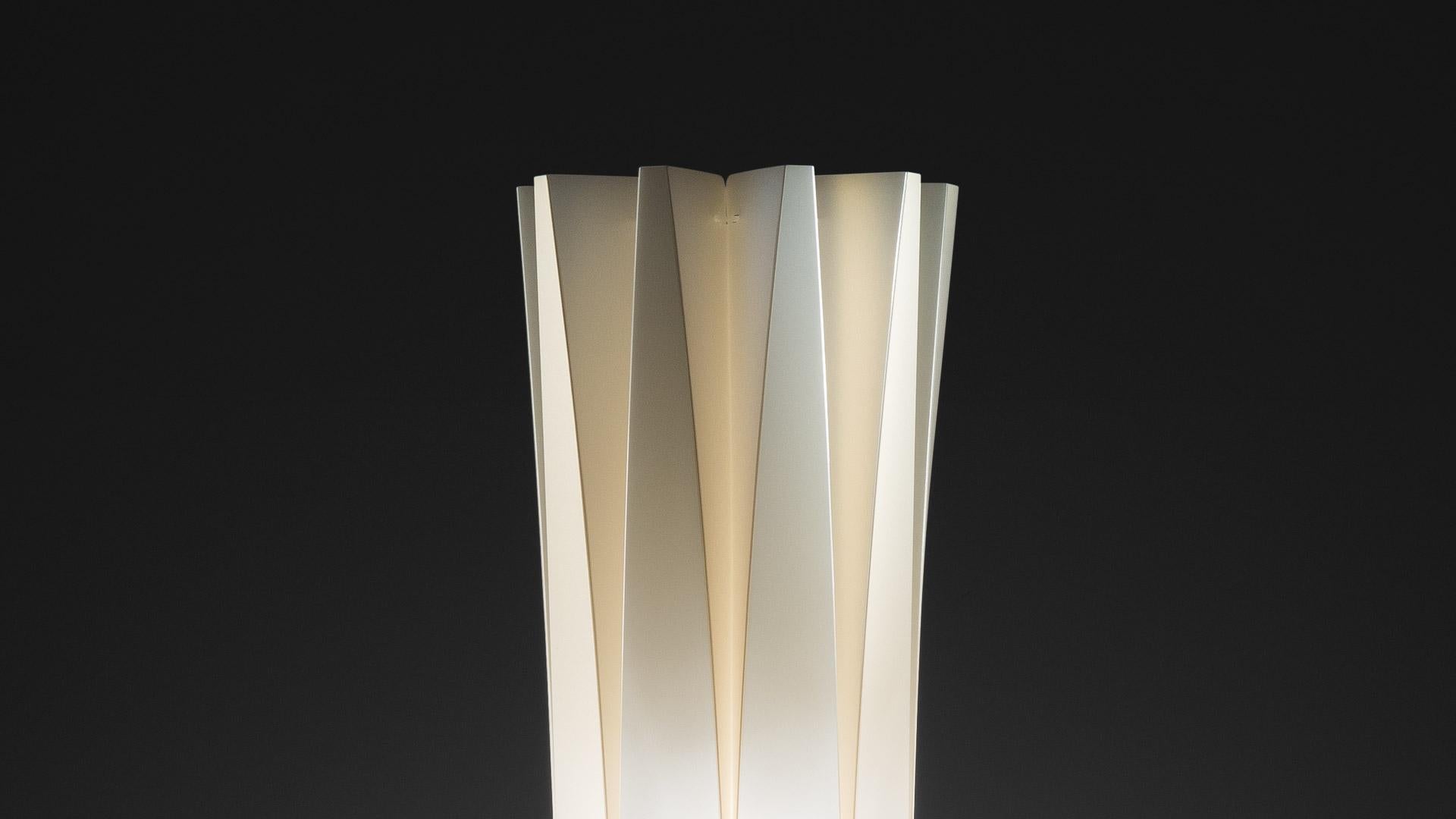 Modern In Stock in Los Angeles, Bach Gold Floor Lamp, Made in Italy