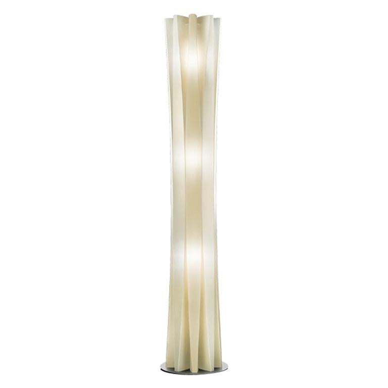 In Stock in Los Angeles, Bach Gold Floor Lamp, Made in Italy