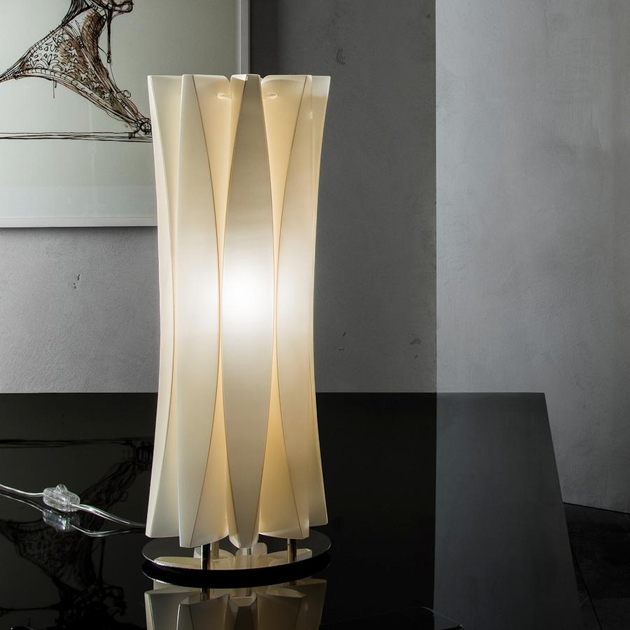 Modern In Stock in Los Angeles, Bach Gold Table Lamp, Made in Italy