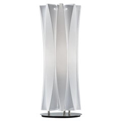 In Stock in Los Angeles, Bach White Table Lamp, Made in Italy