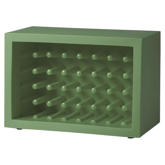 Bachus Malva Green Bottle Rack by Marcel Wanders