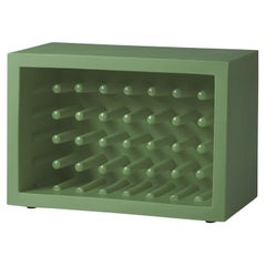 Bachus Malva Green Bottle Rack by Marcel Wanders