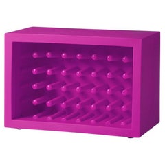 Bachus Sweet Fuchsia Bottle Rack by Marcel Wanders