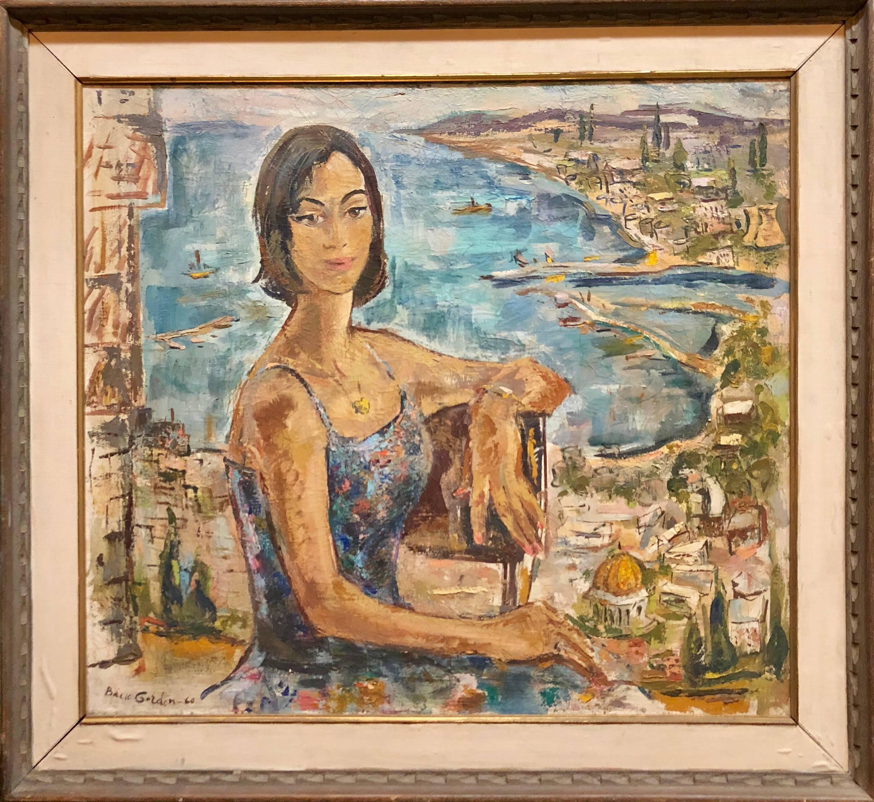 Genre: Classic
Subject: Portrait, Sabra in Haifa
Medium: Oil
Surface: Canvas
Country: United States


Bacia Gordon (1904-1977) came to the United States from Poland and studied at the Art Institute of Chicago. She traveled widely the United States,