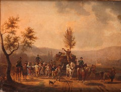 "Back From the Fair" Attributed to J.F. Demay, France, 2nd quarter of the 19th C