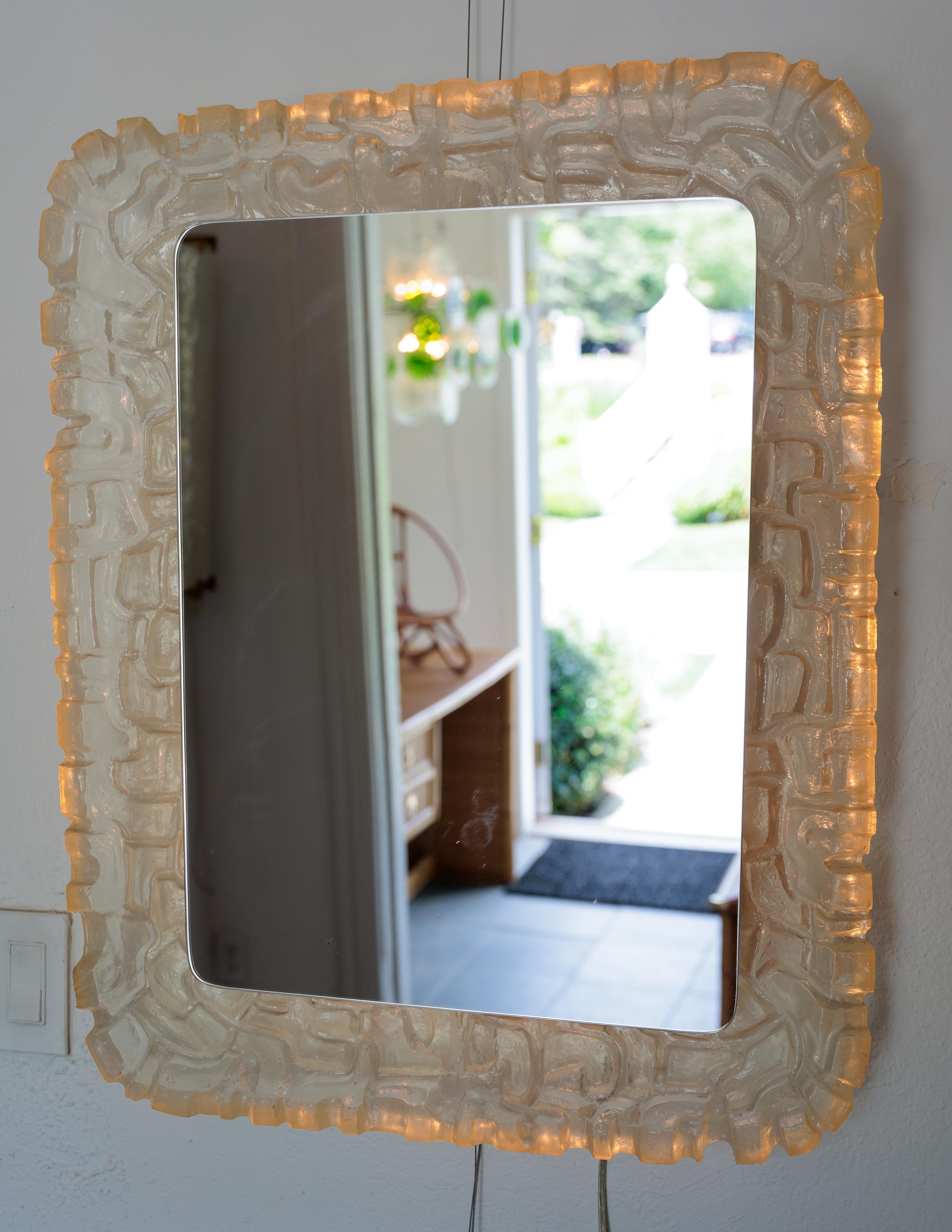 The mirror can be used in area of the home. Would be great in a bathroom, etc.