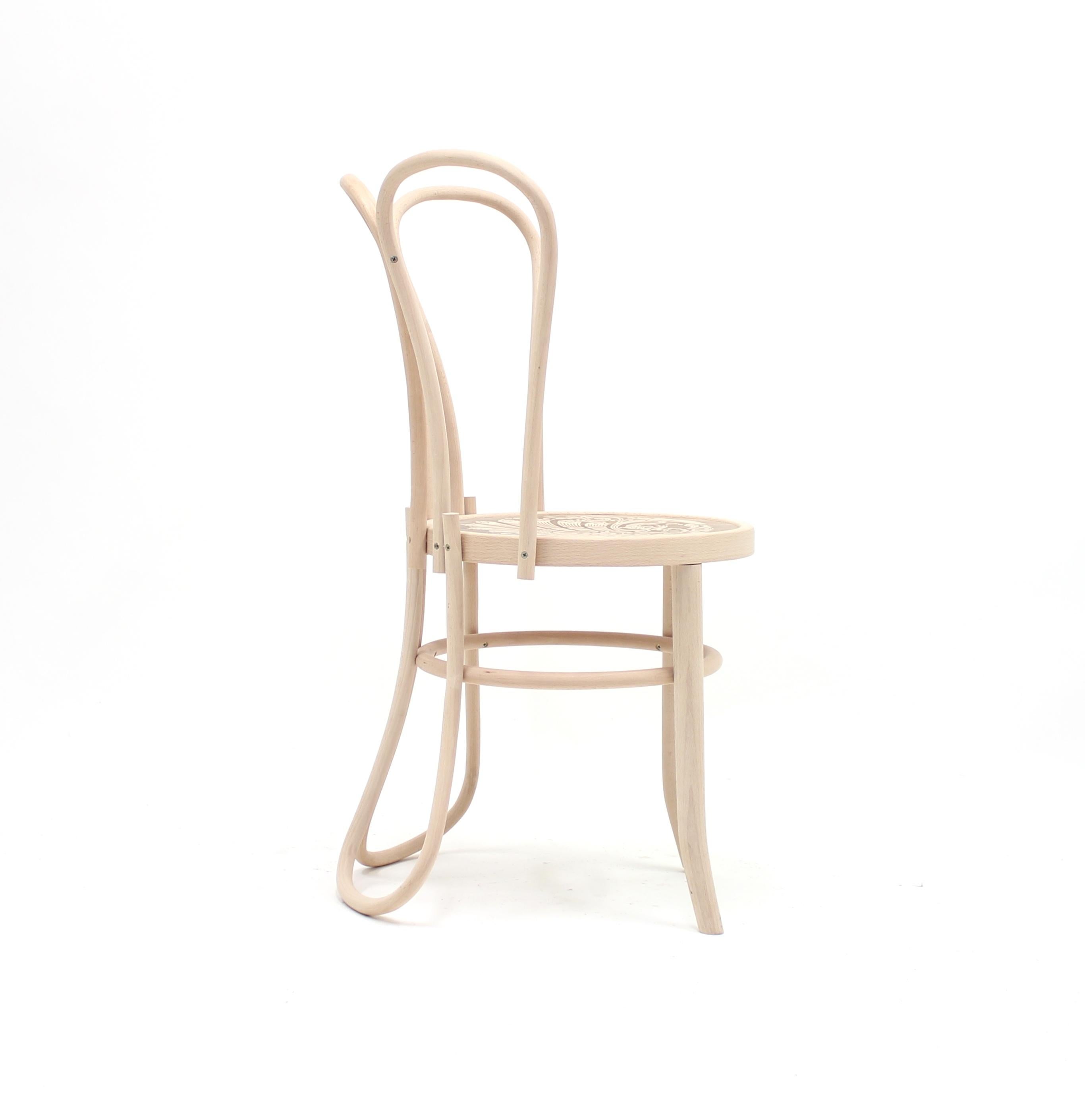 Futurist Back of the Chairs by Martino Gamper for the Conran Shop/Thonet, 2008 For Sale