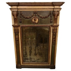 Back Room Mirror in Lacquered Wood