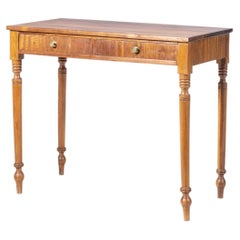 Back table made of oil-wood