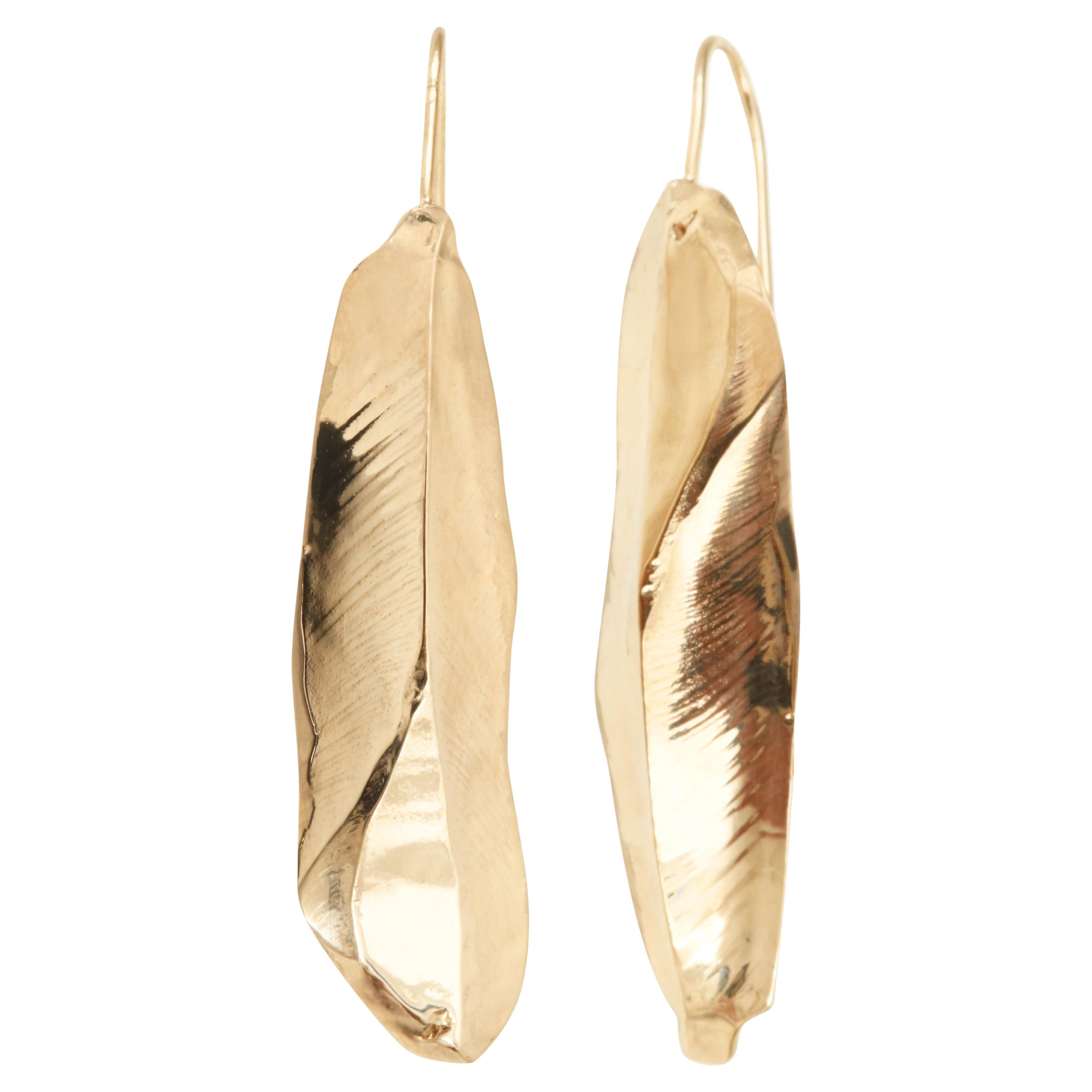 Back To Basics 4 paia di orecchini in bronzo placcato oro 24k di Marion Fillancq in vendita