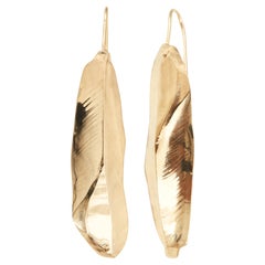 Back To Basics 4 paia di orecchini in bronzo placcato oro 24k di Marion Fillancq