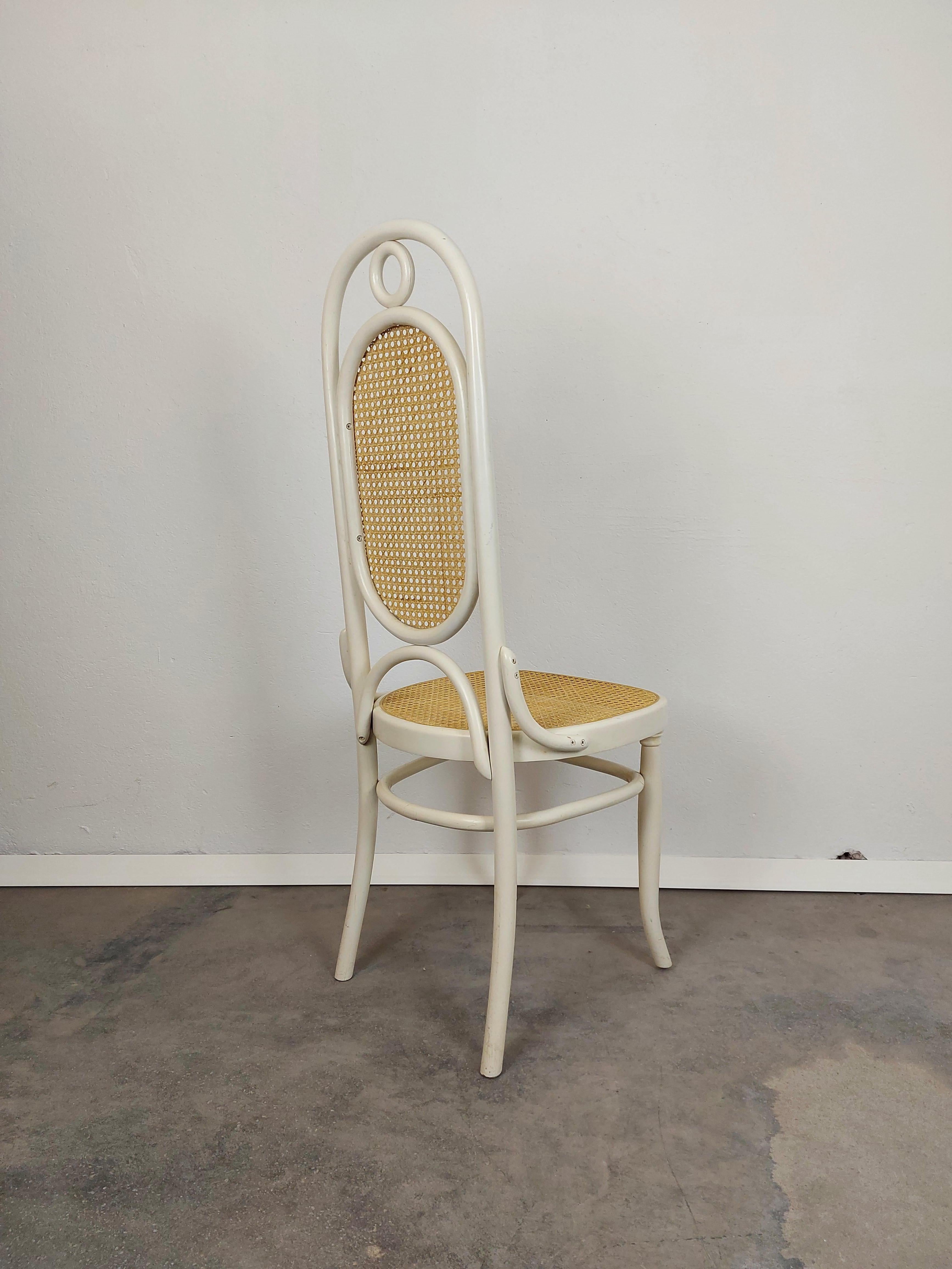 Dining Chair, Thonet No. 17, High Back, 1 of 5 In Good Condition In Ljubljana, SI