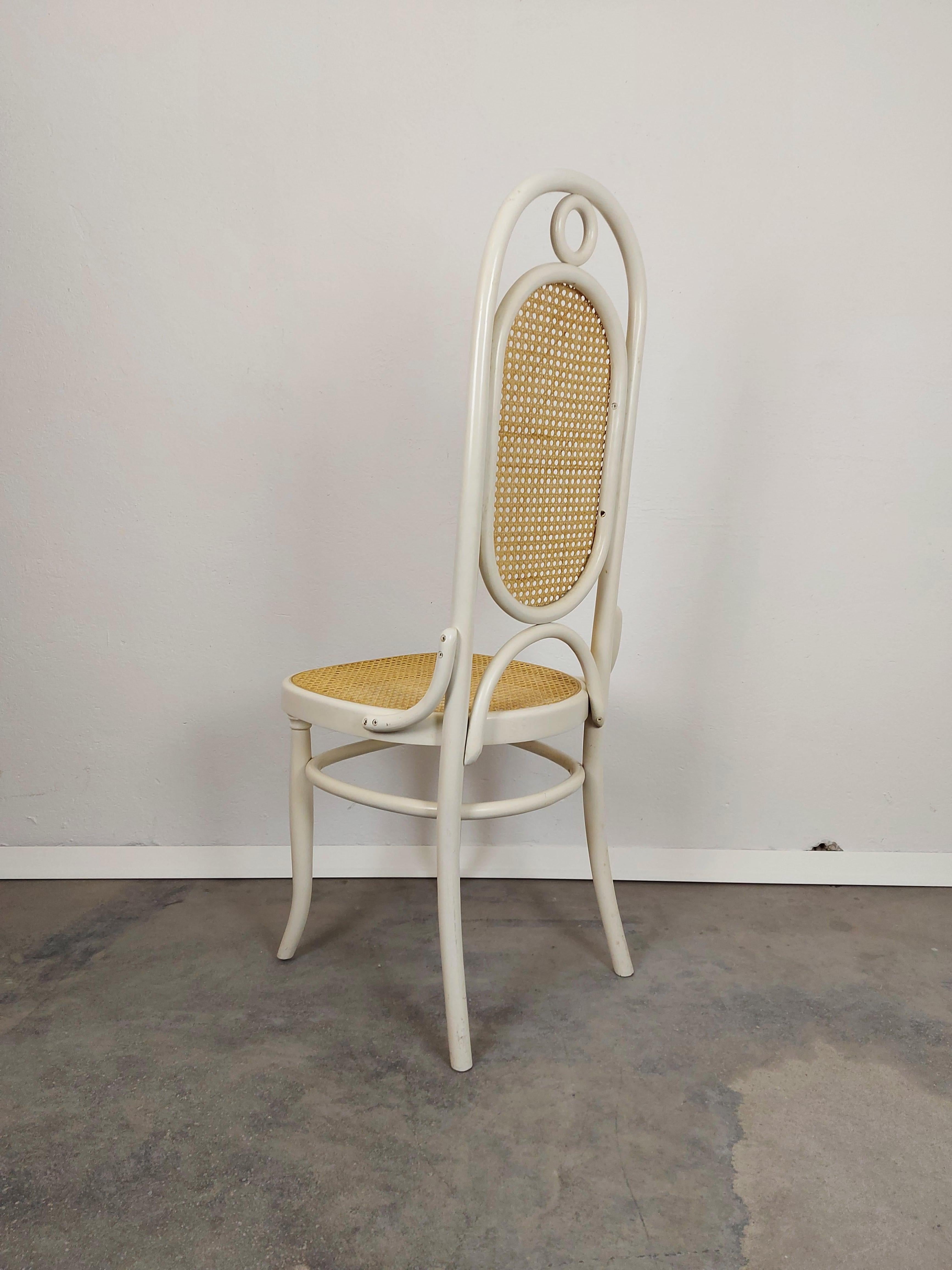 Mid-20th Century Dining Chair, Thonet No. 17, High Back, 1 of 5