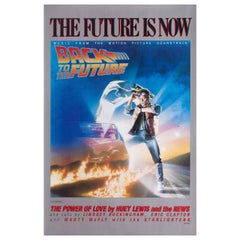 "Back to the Future" 1985 U.S. Film Poster