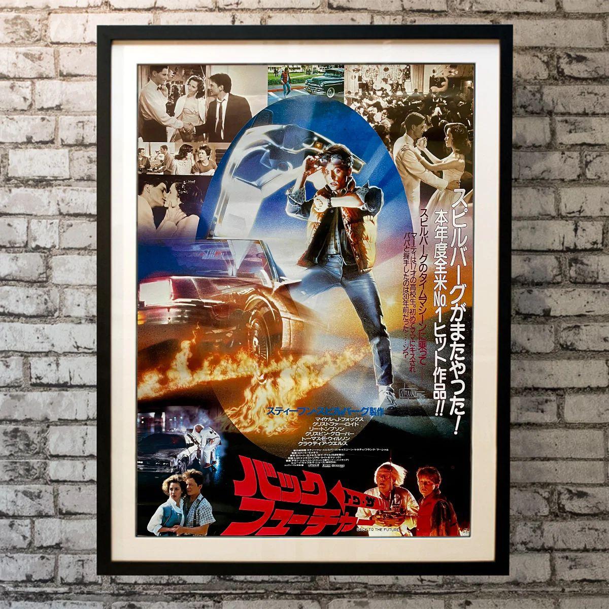 Back To The Future, unframed poster, 1985

Original B1 (29 X 41 Inches). Marty McFly, a 17-year-old high school student, is accidentally sent 30 years into the past in a time-traveling DeLorean invented by his close friend, the maverick scientist