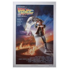 Back To The Future, affiche non encadrée, 1985