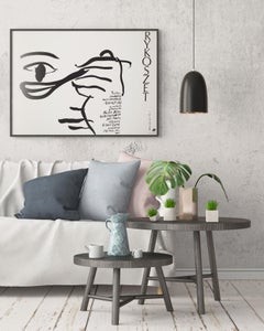 BACKFIRE 1989, Polish B1 Film Movie Poster, Wasilewski