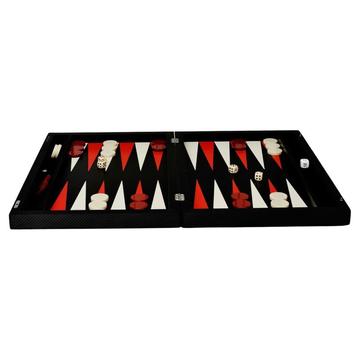  Backgammon Carbon Elie Bleu Paris  For Sale