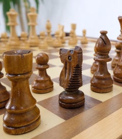 Backgammon-Schachset, Spieltisch mit Cabriole-Beinen im Queen Ann-Stil