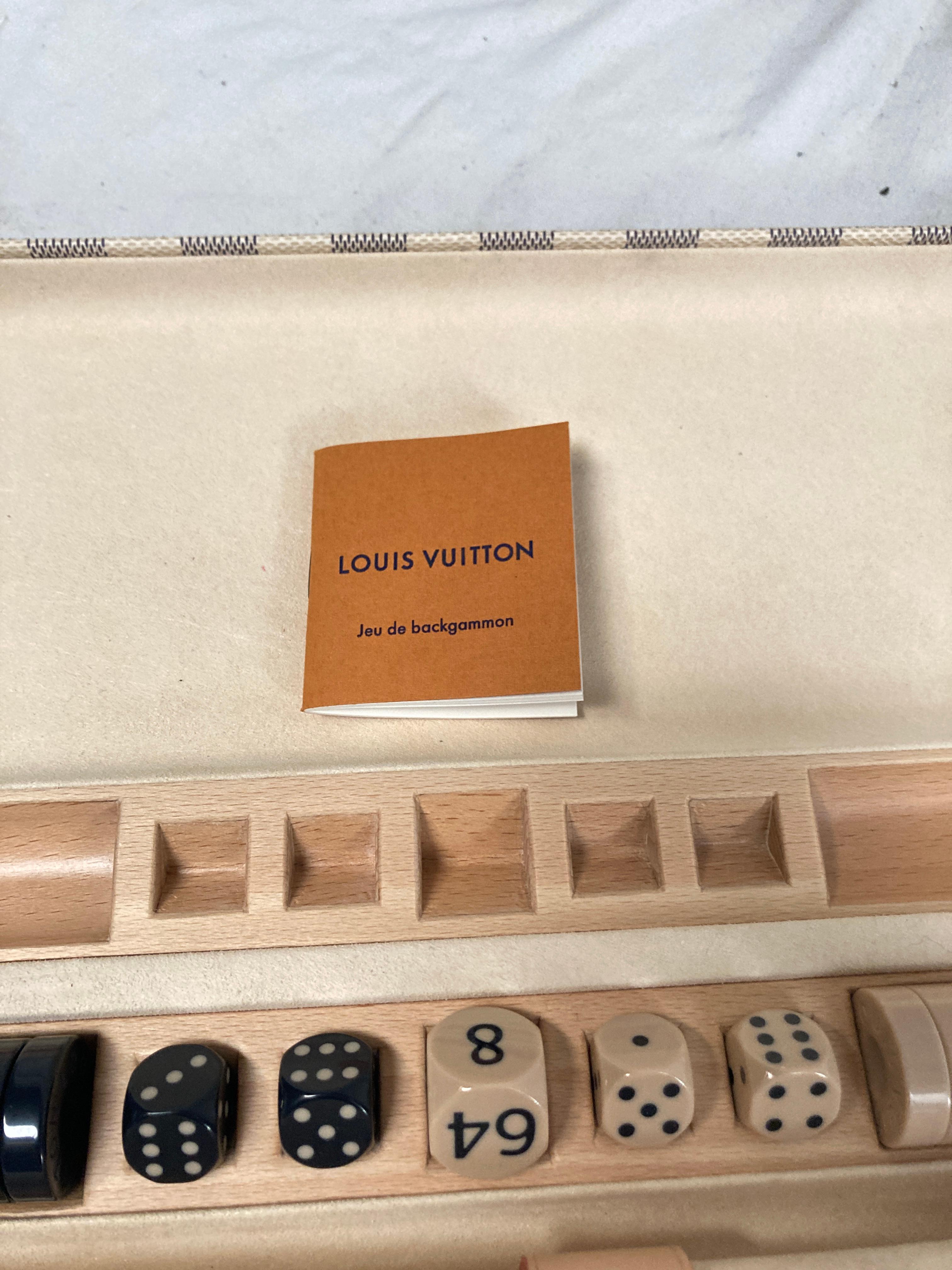 Contemporary Backgammon game by Louis Vuitton For Sale