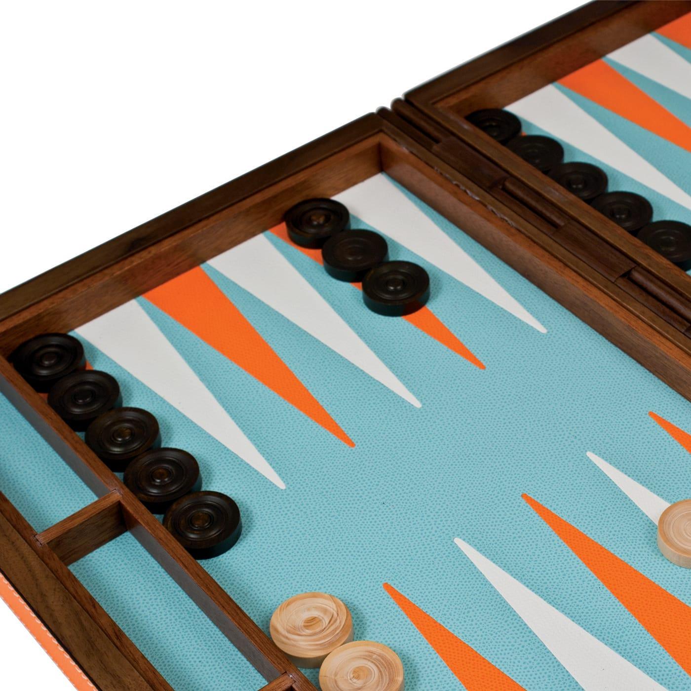 italien Grand ensemble Backgammon en vente