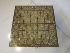 Backgammon Micro Mosaic Inlay Board / Moorish Syrian Styled