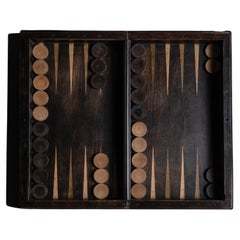 Retro Backgammon Set, Italy circa 1940