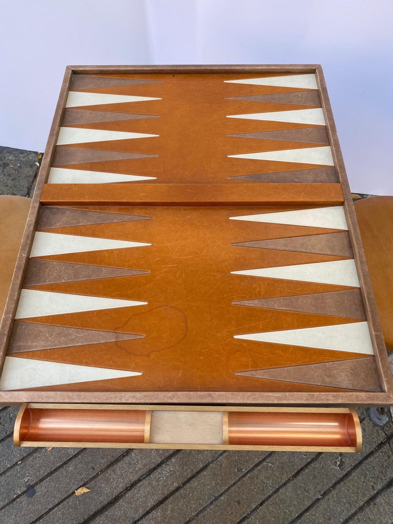 Backgammon Table and Chairs at 1stDibs backgammon table and chairs