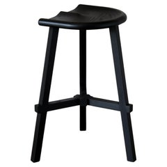 Backless Kitchen Counter Stool, Mid-Century Modern Bar Stool