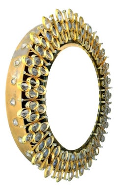 Backlight Mirror Design Ernst Palme for Palwa, 1960s