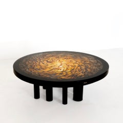 Backlit cocktail table by Ado Chale