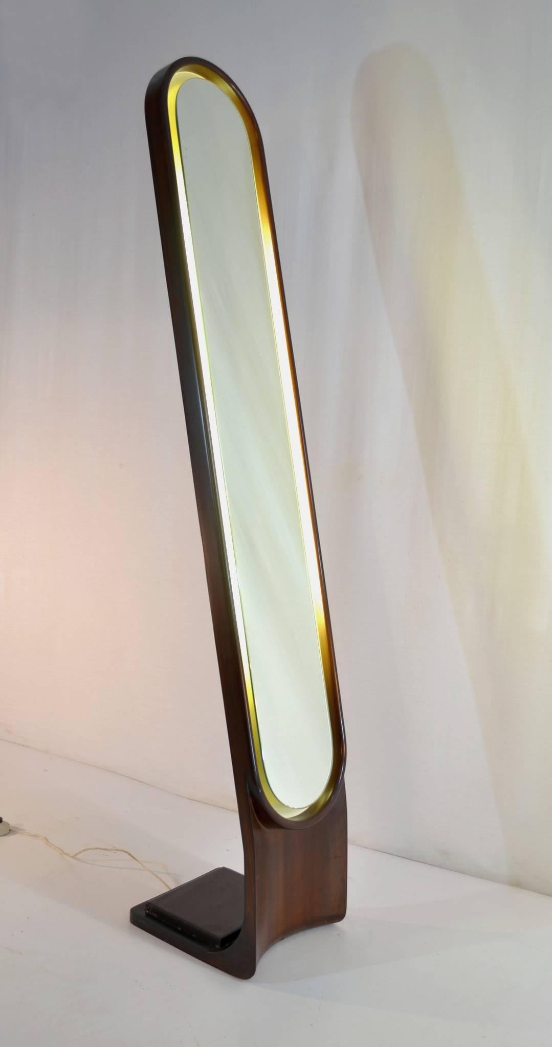 full length mirror with backlight