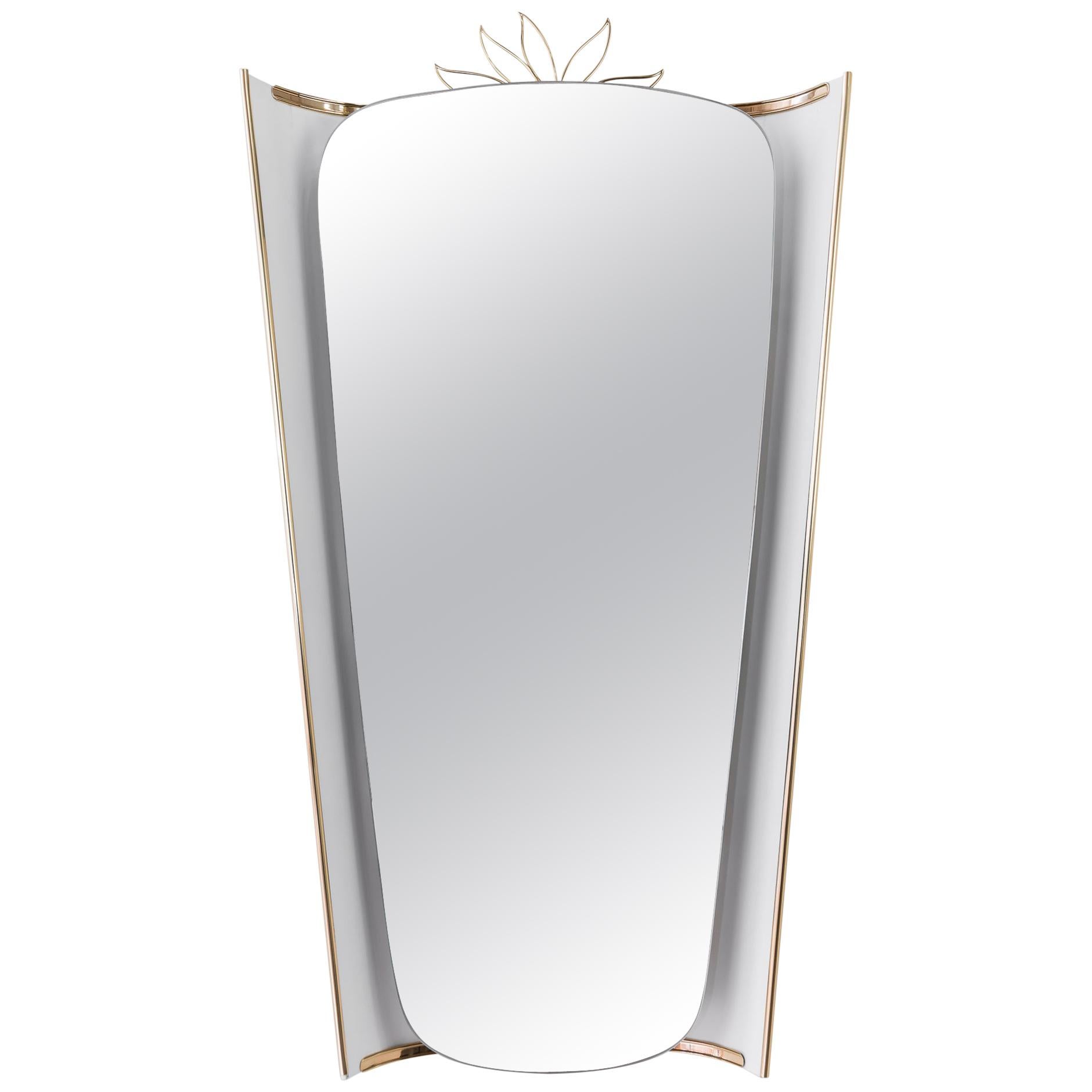 Backlit Mirror Designer Ernest Igl For Sale