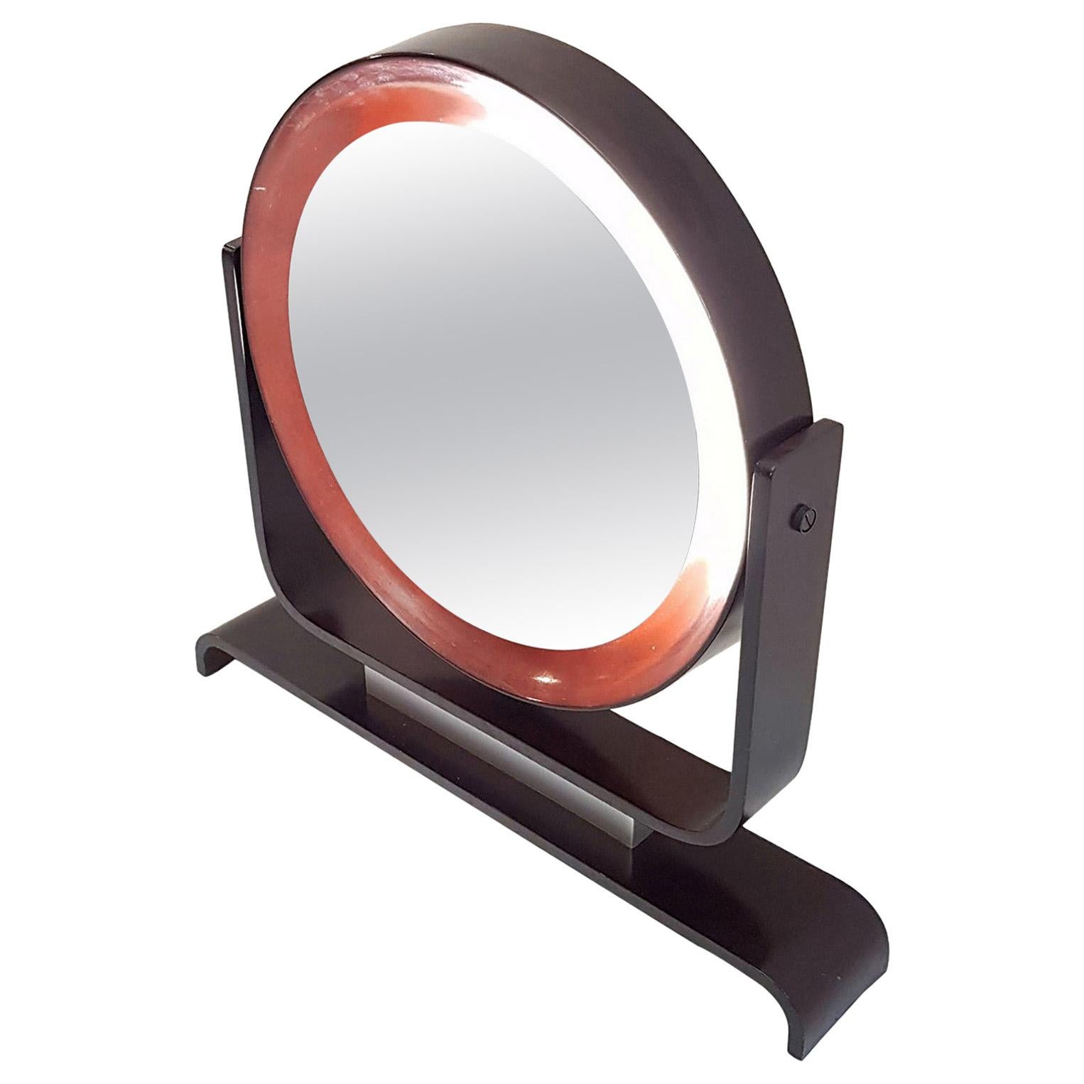Backlit Vanity Mirror, Italy, 1960s For Sale