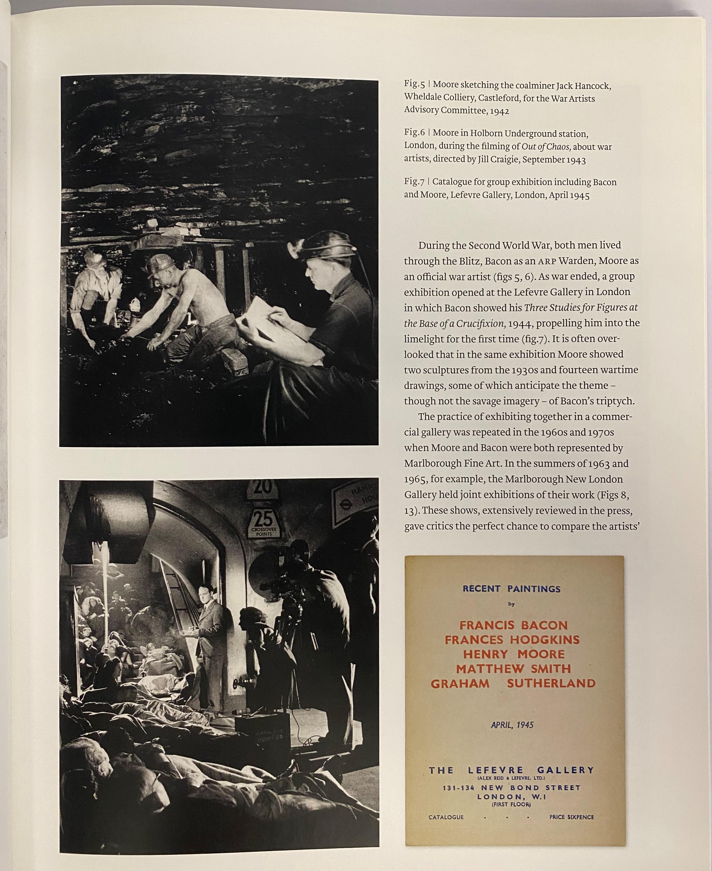 Henry Moore (1898 - 1986) und Francis Bacon (1909 - 1992) haben in ihren unterschiedlichen Medien unvergessliche Bilder der menschlichen Figur geschaffen. Die unterschiedlichen Bildsprachen, die jeder Künstler im Laufe von mehr als einem halben