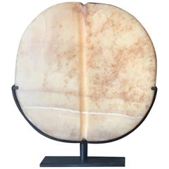 Bactrian Alabaster Disc Idol, 2nd Millennium B.C.