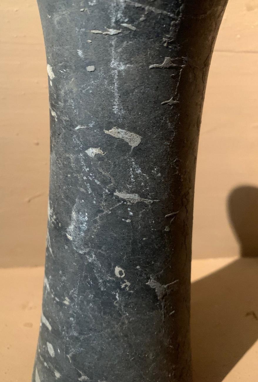 Bactrian Black Marble Column Idol 1