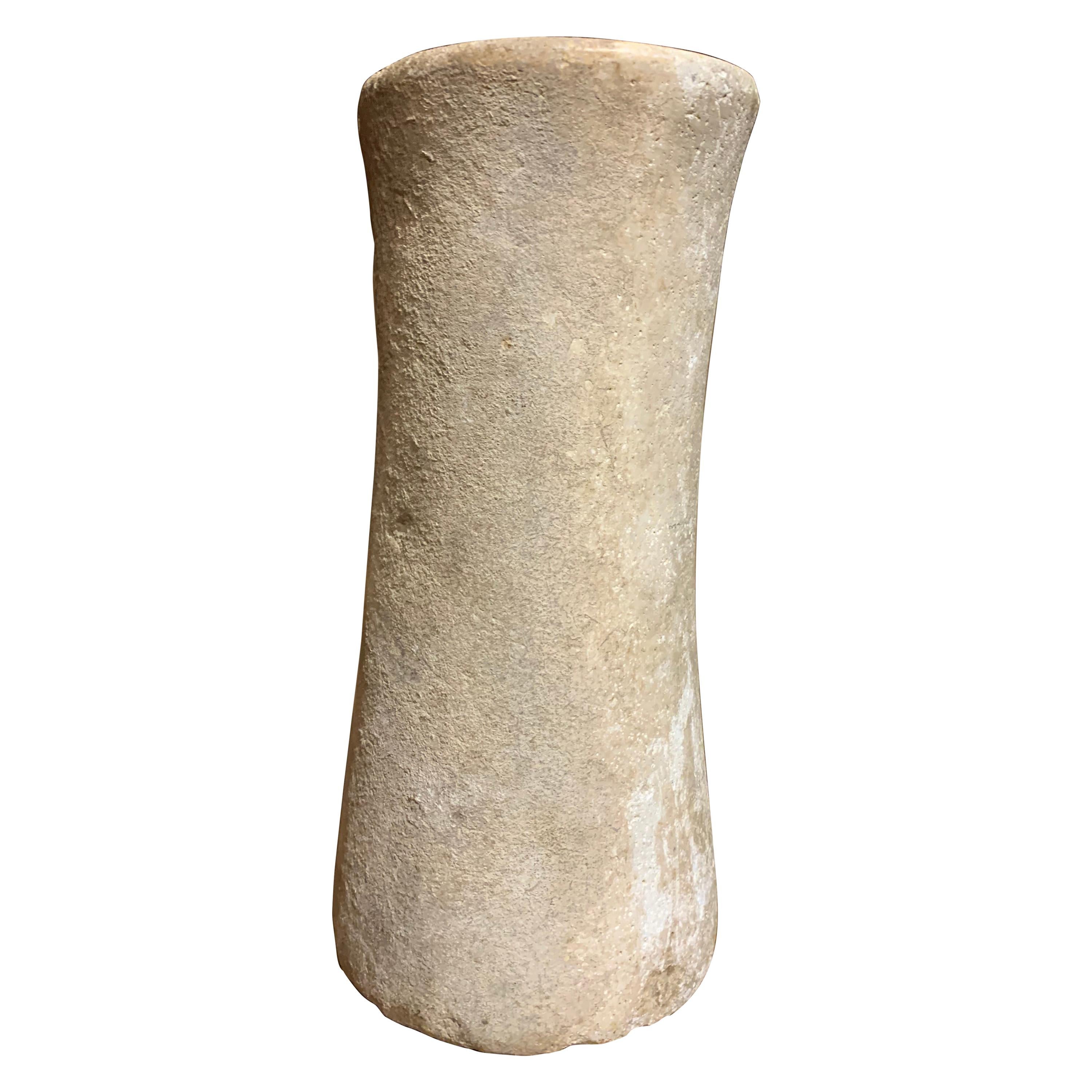 Bactrian Bronze Age Stone Column Idol