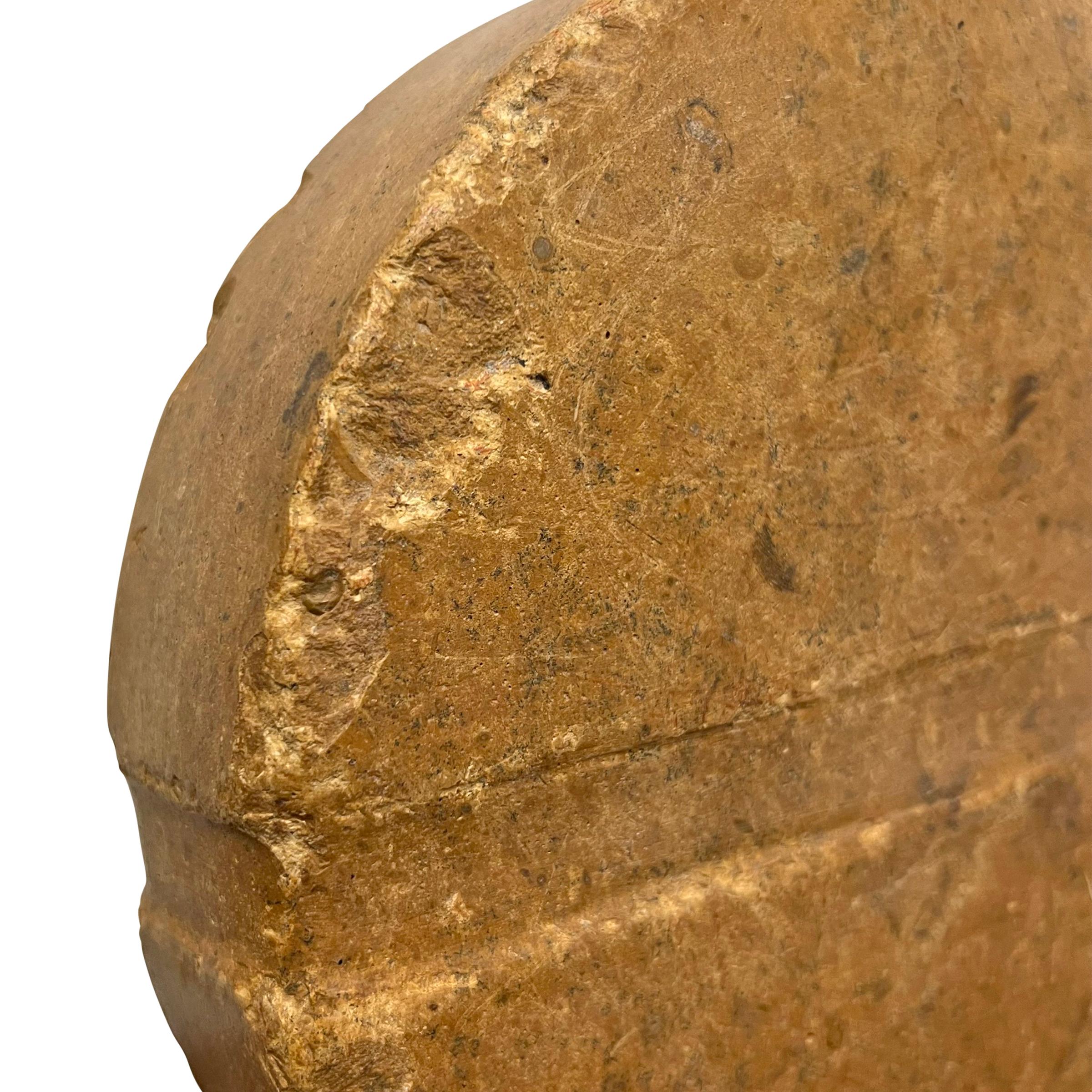 Bactrian Marble Disc Idol on Custom Mount 5