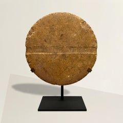 Idole en marbre de Bactriane sur monture personnalisée