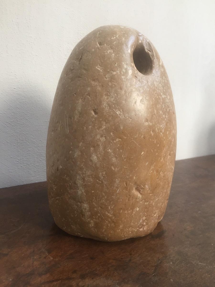 Bactrian Marble Idol In Good Condition In Vosselaar, BE