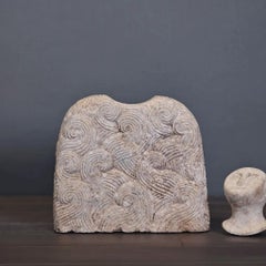 Bactrian Sandstone Idol – Symbolic Protohistoric Art from Ancient Bactria