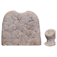 Bactrian Sandstone Idol – Symbolic Protohistoric Art from Ancient Bactria