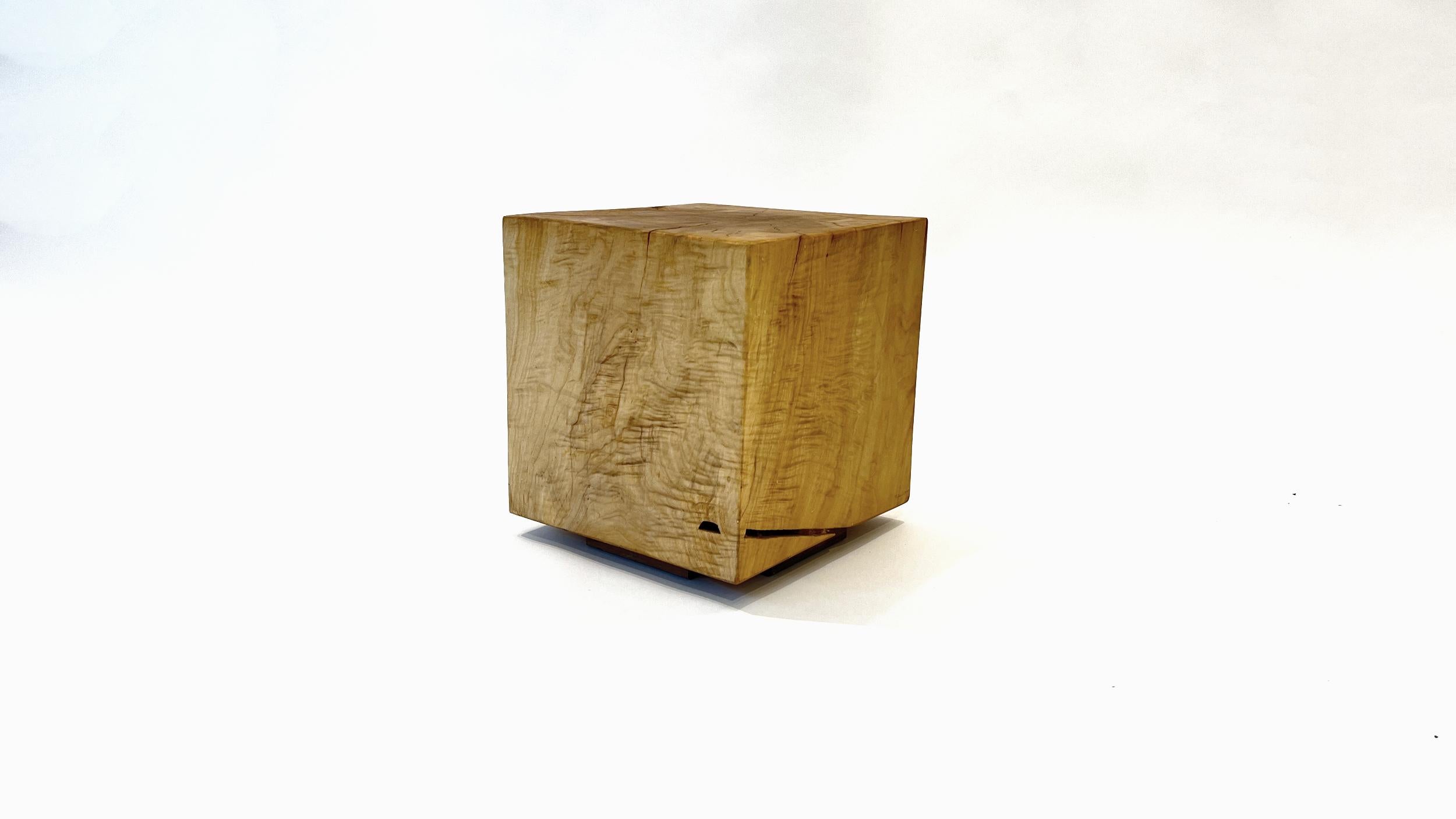 Minimalist Bad Cube A Solid Wood Odessy
