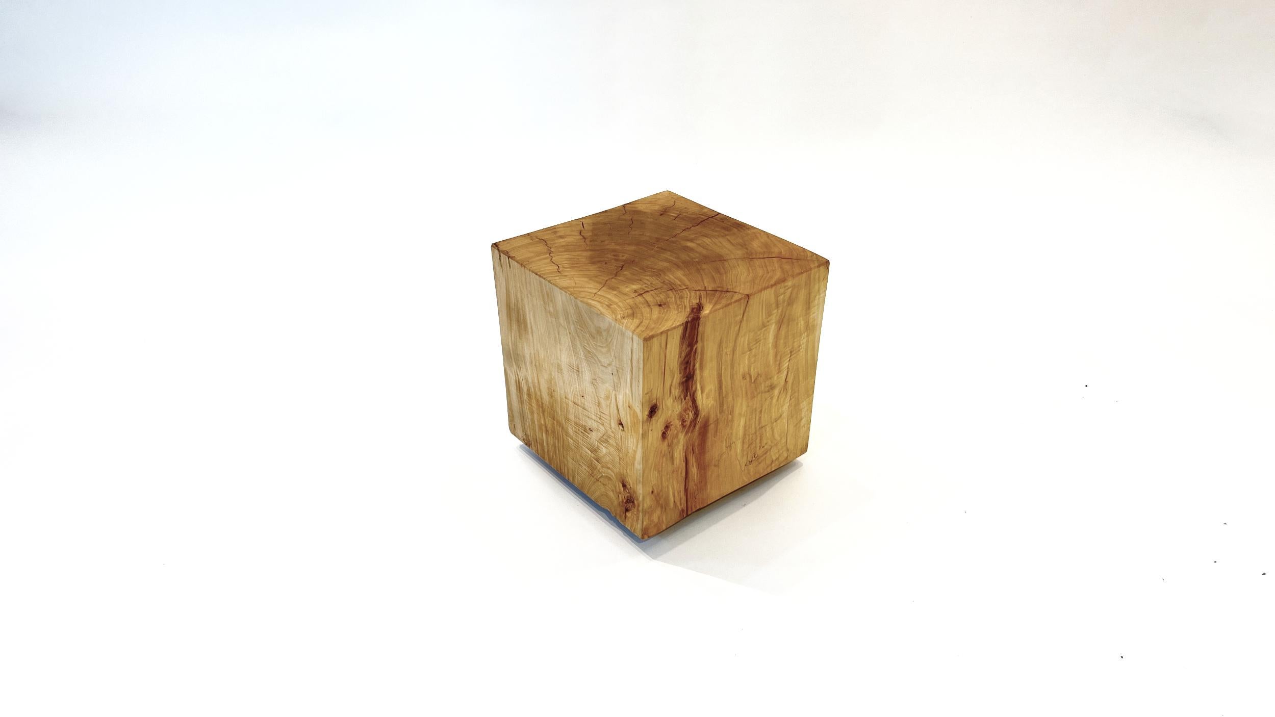 Contemporary Bad Cube A Solid Wood Odessy