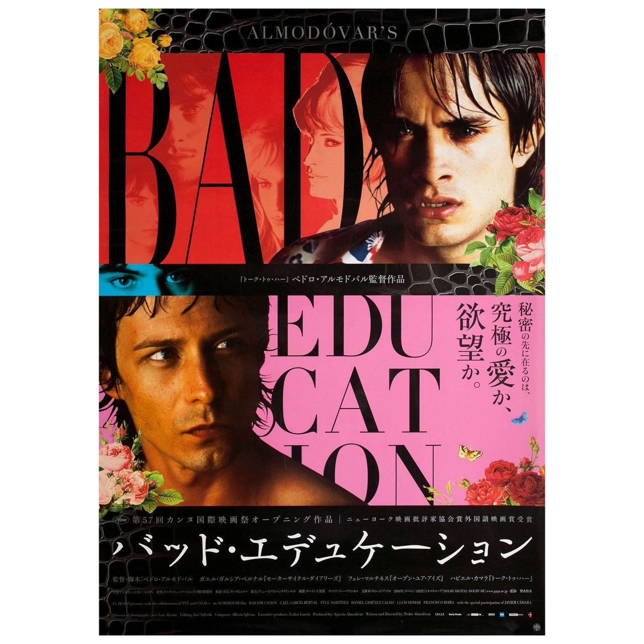 "Bad Education" 2004 Japanese B5 Chirashi Flyer For Sale