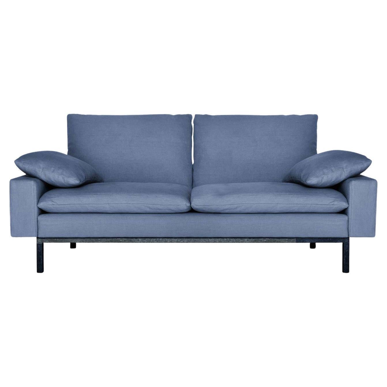 Bad Natural Smoky Gray Sofa by Vanessa Tambelli For Sale