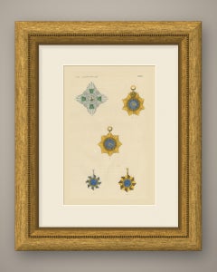 Baden and Great Britain, Order of British India, Plate LXXXIX, 1844