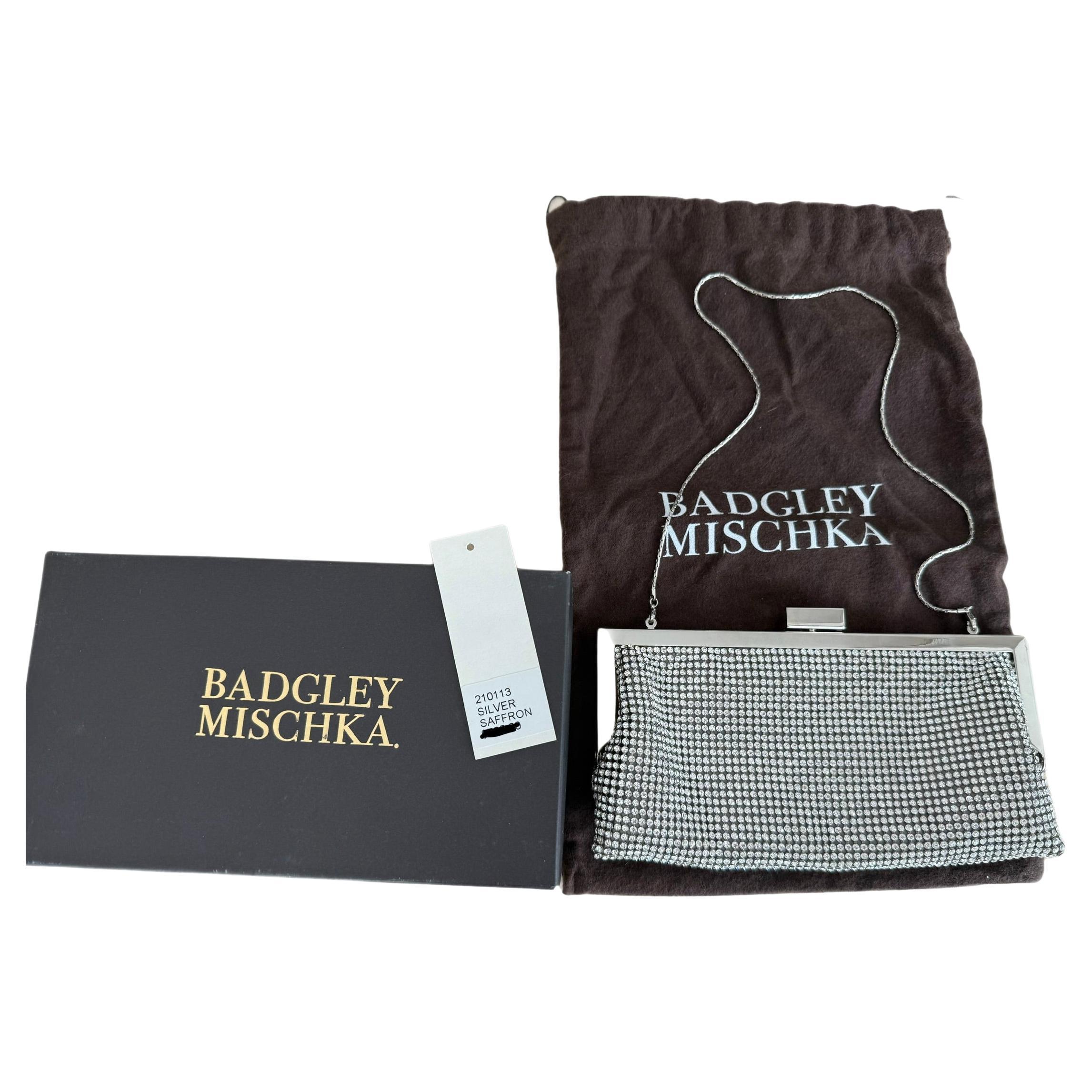 BADGLEY MISCHKA 2004 Vintage Bolsa de Cristal de Noche Novia Boda Bridal en venta